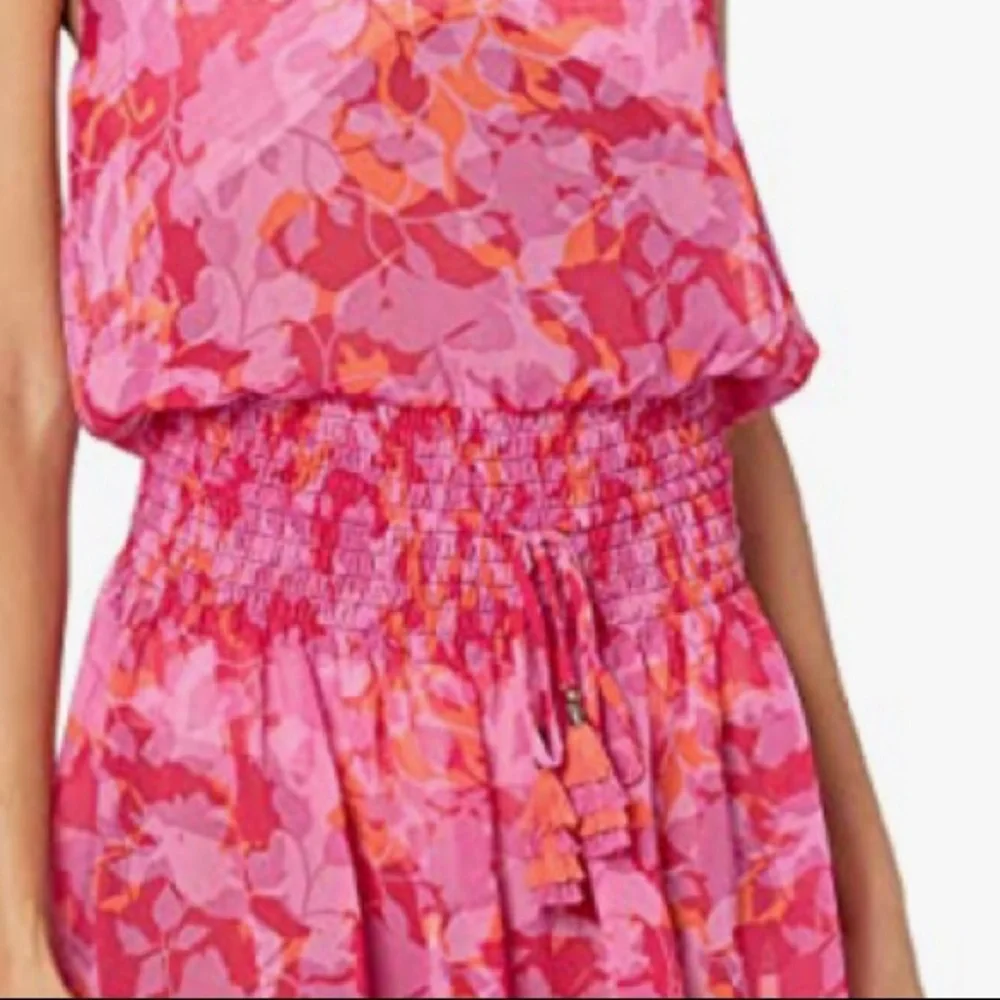 Ramy Brook Pink Floral Swim Coverup - Picture 4 of 4